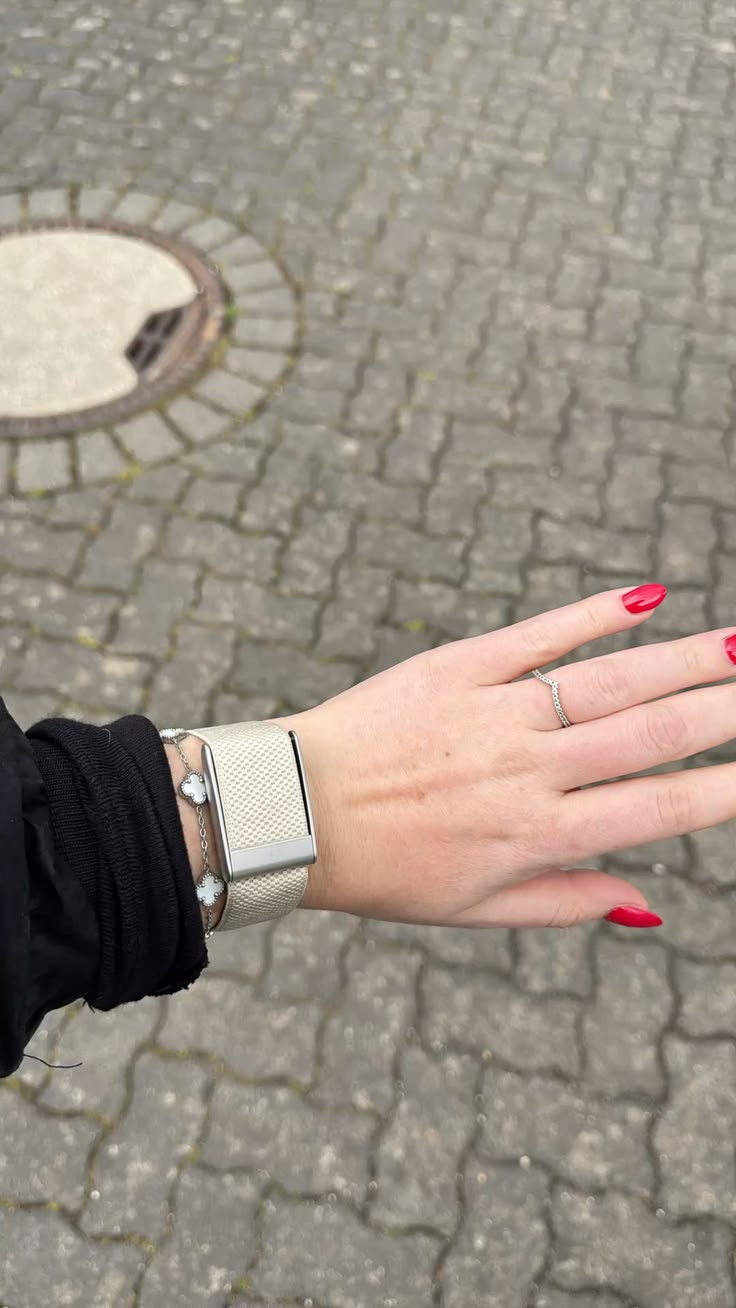 Silver Grey Performance Strap
