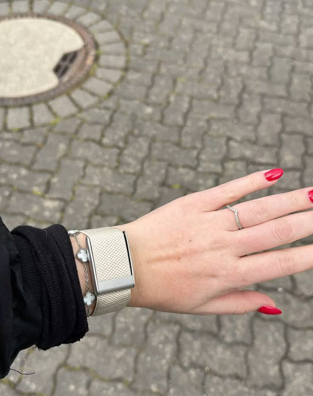 Silver Grey Performance Strap