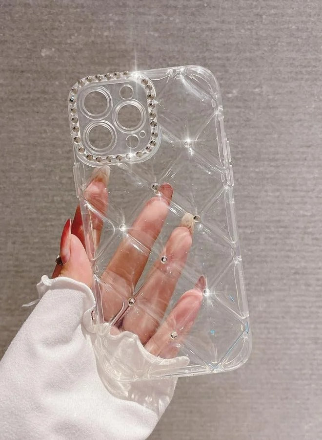 Clear Crystal Ripple Phone Case