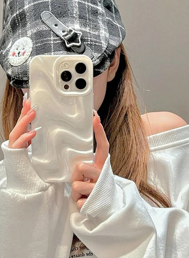 Pearl Wave Glossy Phone Case